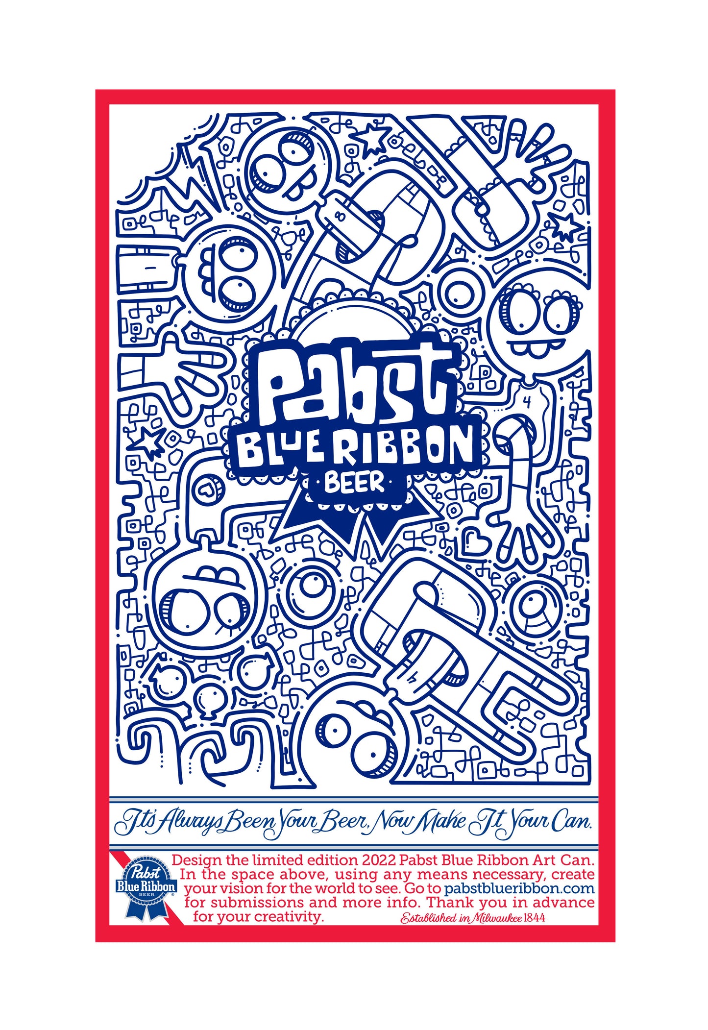 PBR CAN DESIGN CONTEST PRINTS