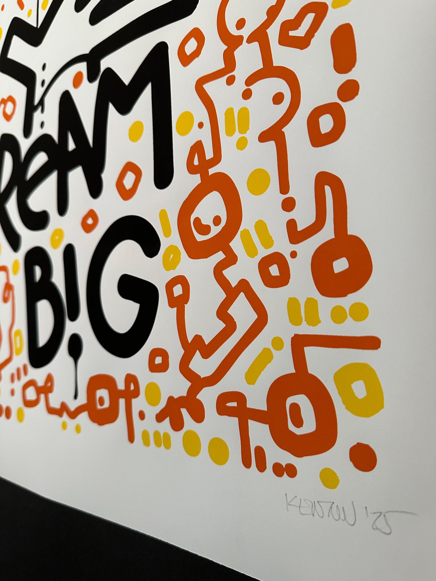 Dream Big / Motivational Print 20" x 20"