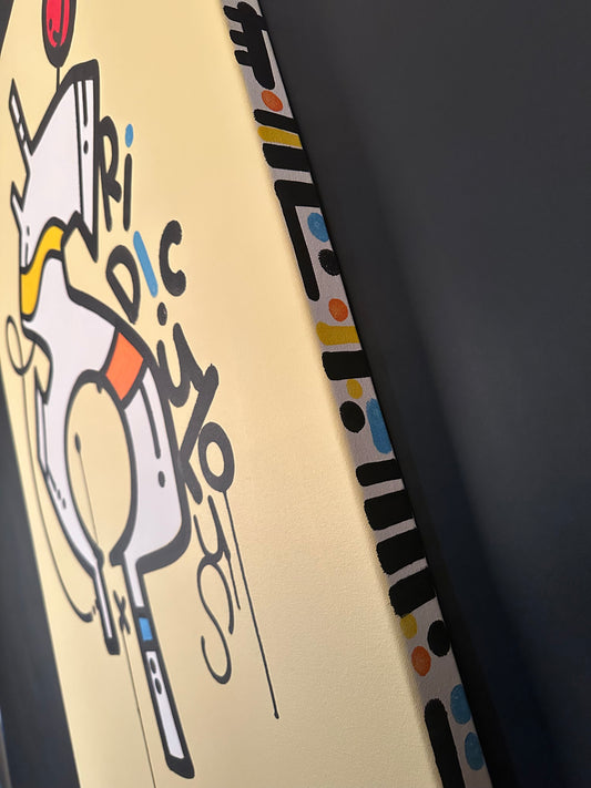 Ridiculous 30" x 40" x 1-1/2" on Canvas