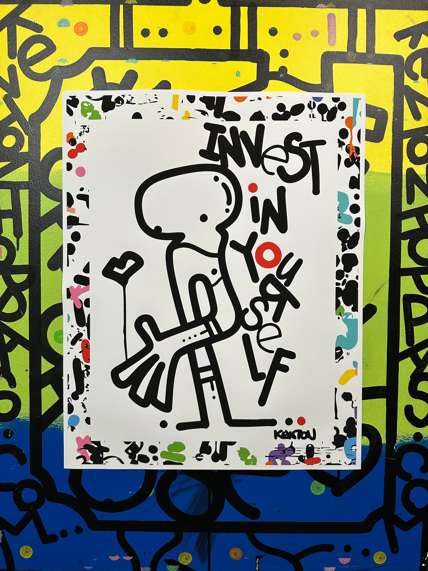 Invest in Yourself 16" x 20" Print by Kenton Hoppas