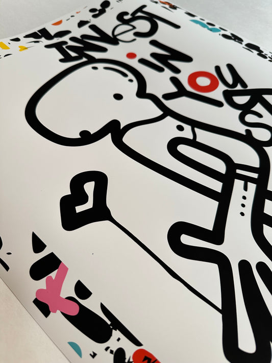 Invest in Yourself 16" x 20" Print by Kenton Hoppas