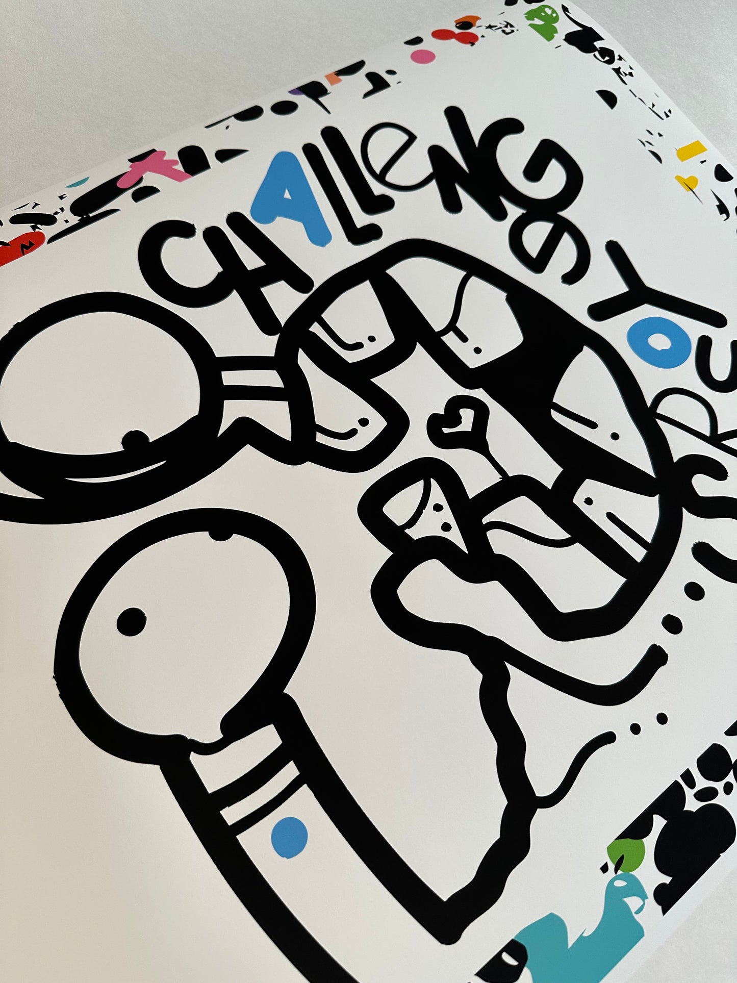 Challenge Yourself 16" x 20" Print by Kenton Hoppas