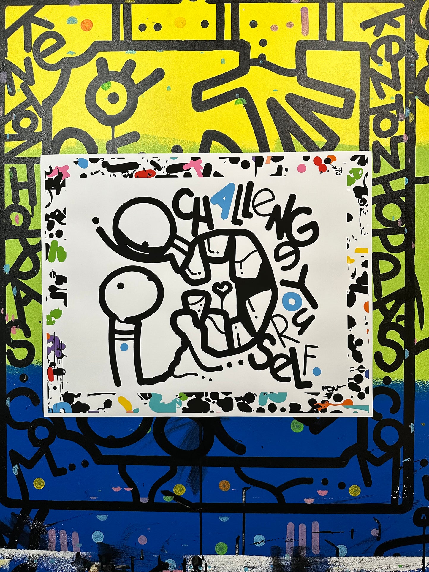 Challenge Yourself 16" x 20" Print by Kenton Hoppas
