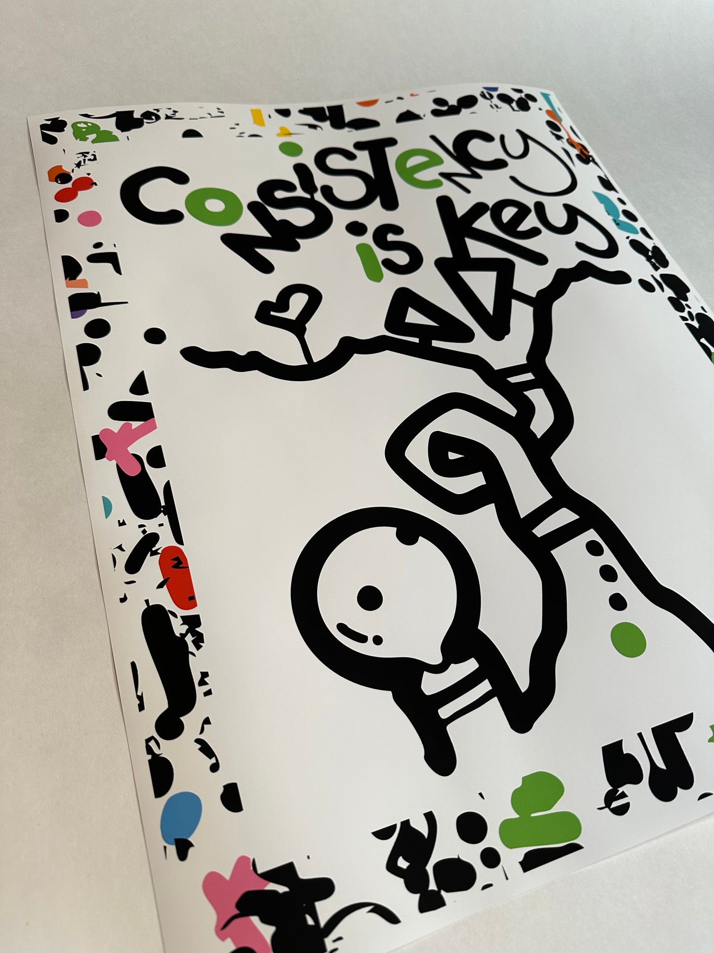 Consistency Is Key 16" x 20" Print by Kenton Hoppas