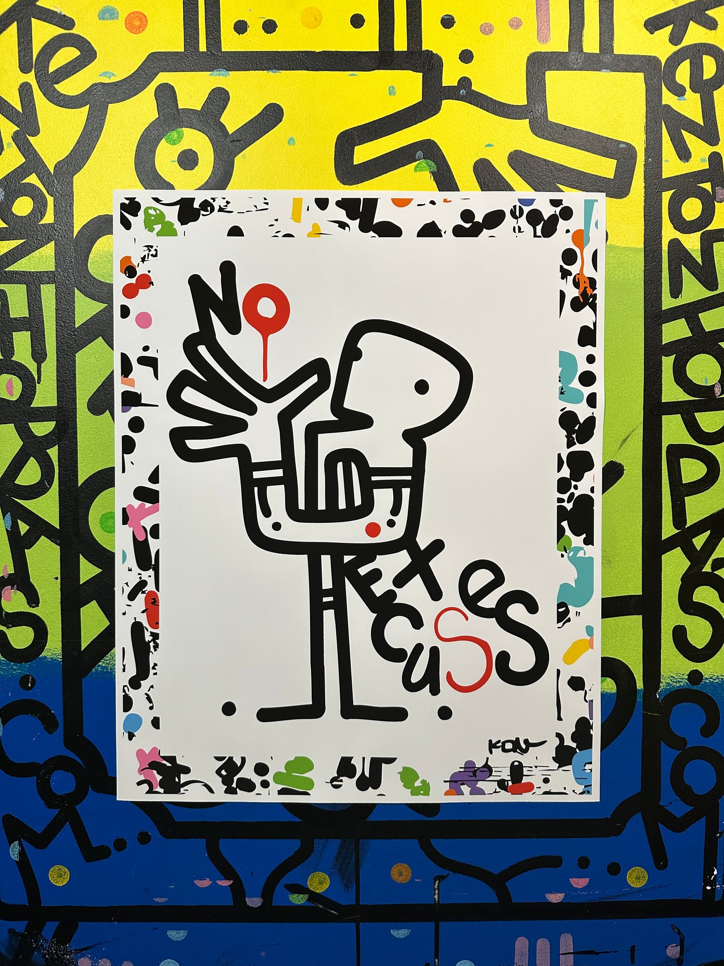 No Excuses 16" x 20" Print by Kenton Hoppas