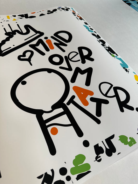 Mind Over Matter 16" x 20" Print by Kenton Hoppas