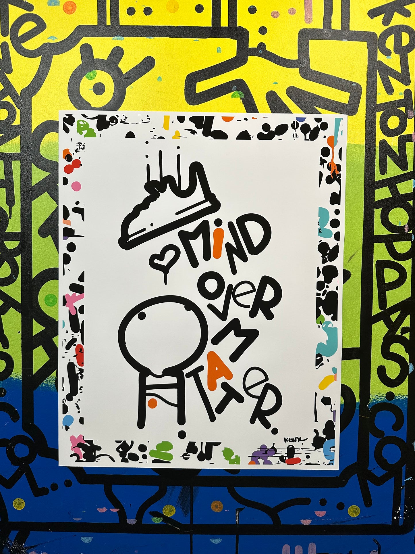 Mind Over Matter 16" x 20" Print by Kenton Hoppas