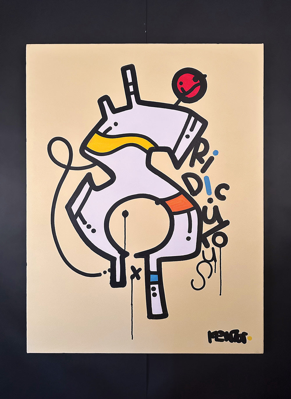 Ridiculous 30" x 40" x 1-1/2" on Canvas