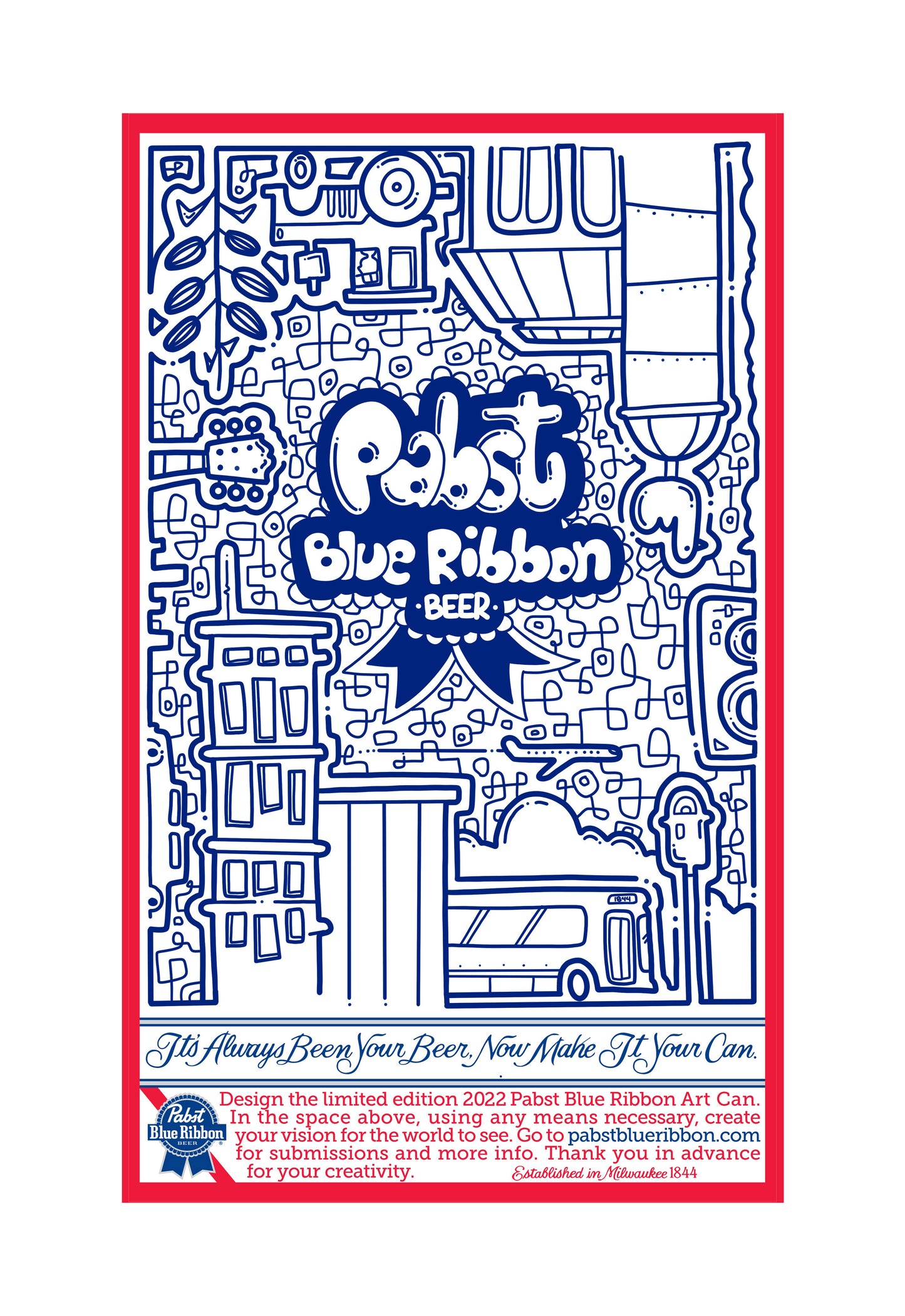 PBR CAN DESIGN CONTEST PRINTS
