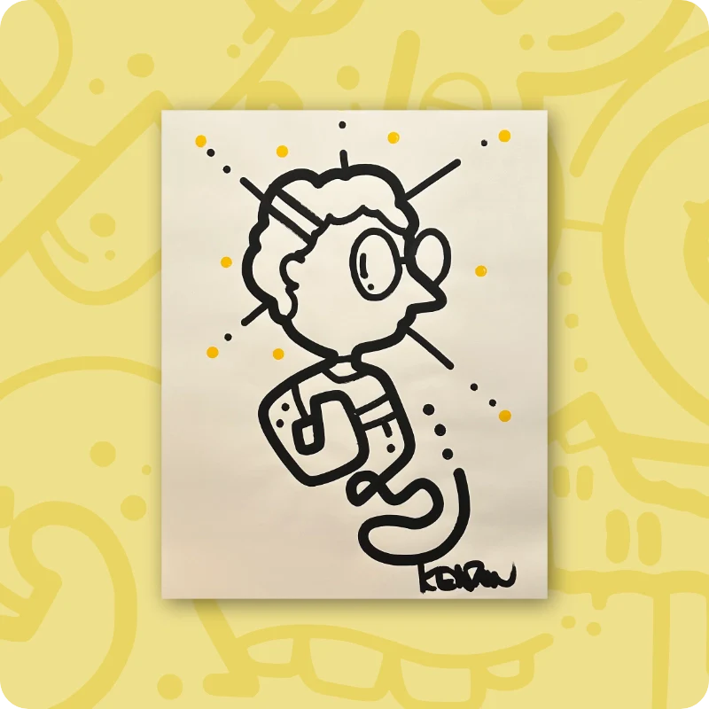 Original art by Kenton Hoppas