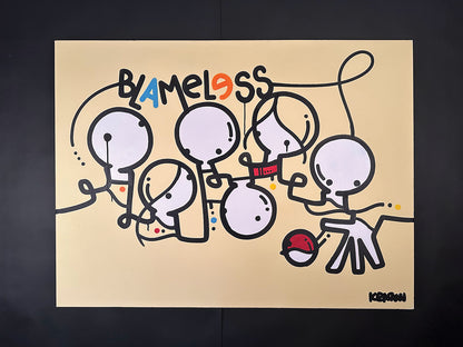 Blameless 36" x 48" x 1-1/2" on Canvas