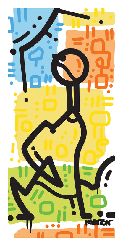 Friends 15" x 30" Print