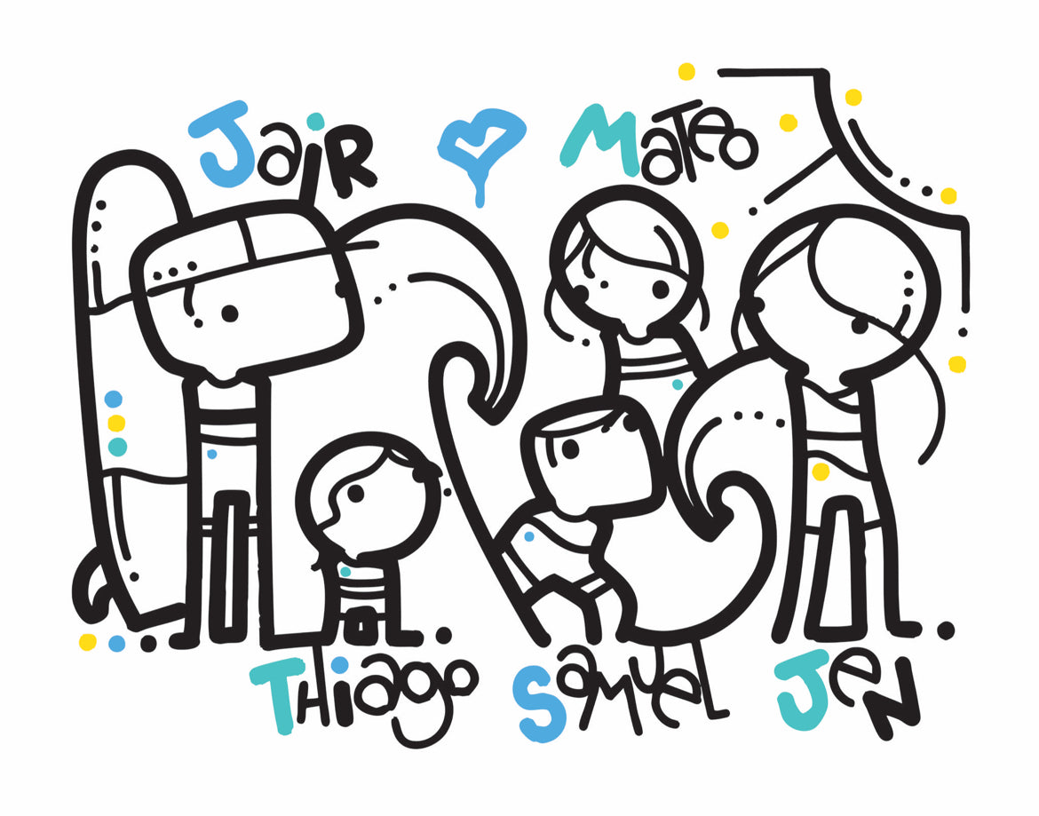 Custom Name Order 3-5 Names