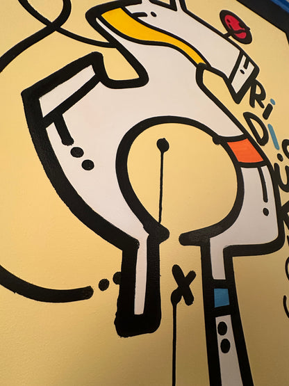 Ridiculous 30" x 40" x 1-1/2" on Canvas