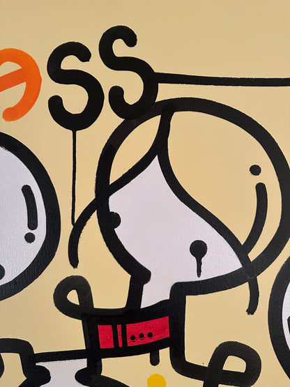 Blameless 36" x 48" x 1-1/2" on Canvas