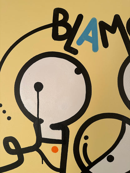 Blameless 36" x 48" x 1-1/2" on Canvas