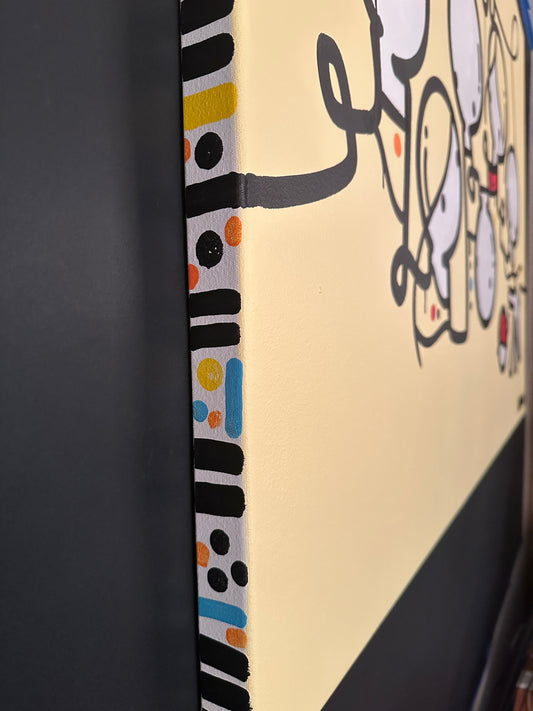 Blameless 36" x 48" x 1-1/2" on Gallery Wrapped Canvas