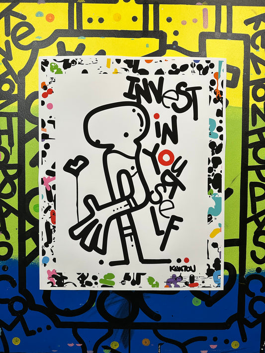 Invest in Yourself 16" x 20" Print by Kenton Hoppas