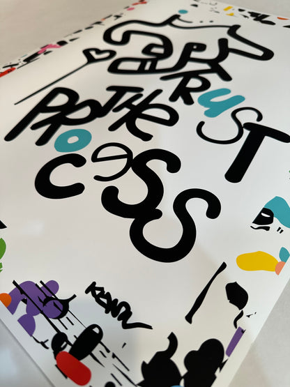 Trust the Process 16" x 20" Print by Kenton Hoppas