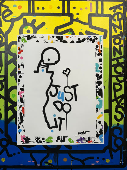 Just Do It 16" x 20" Print by Kenton Hoppas