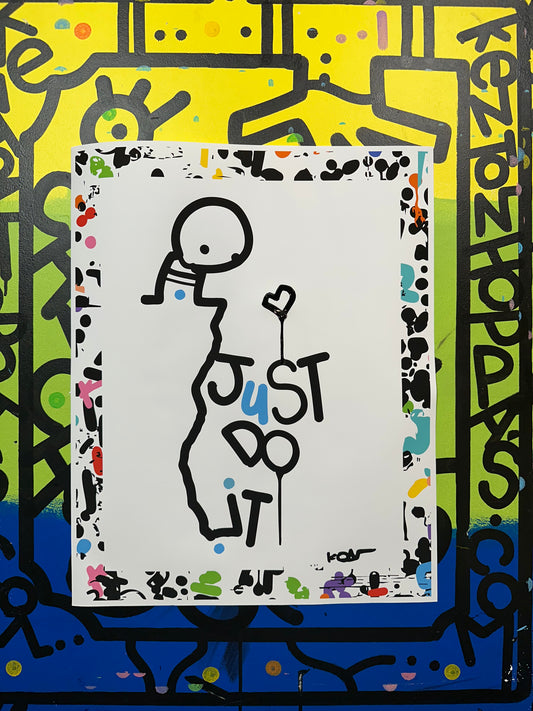 Just Do It 16" x 20" Print by Kenton Hoppas
