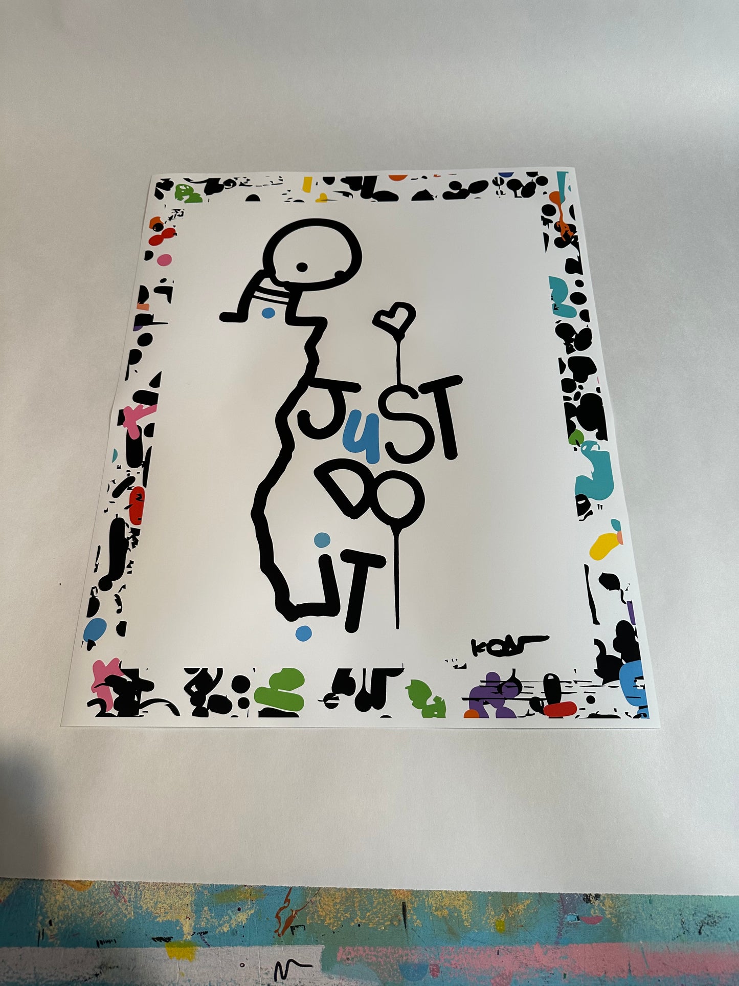 Just Do It 16" x 20" Print by Kenton Hoppas