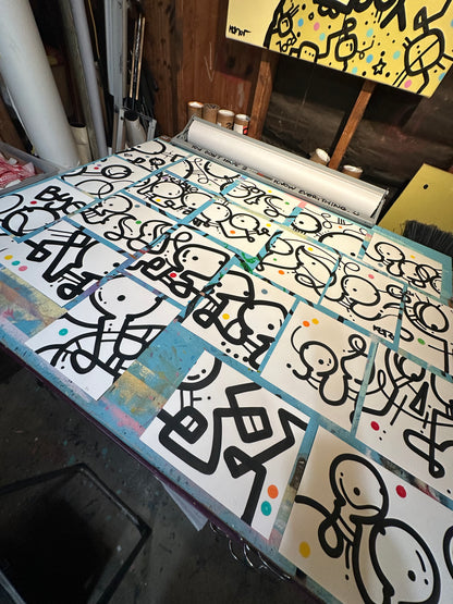 ORIGINAL 1/1 GRAB BAG ART! Size 8" x 10" on cardstock