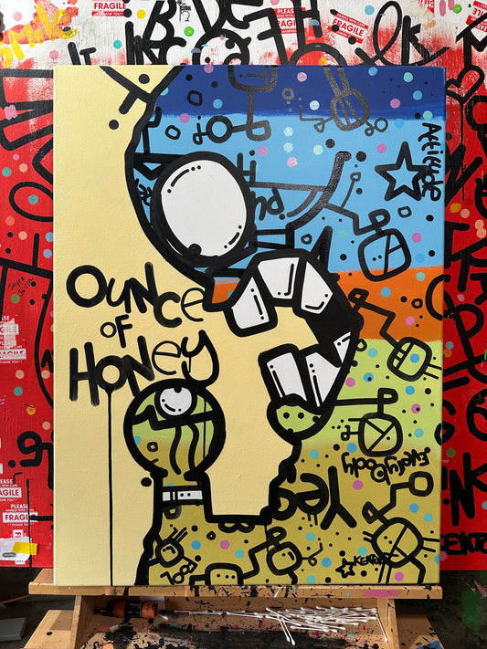 OUNCE OF HONEY - 30" x 40"Gallery Wrapped Canvas