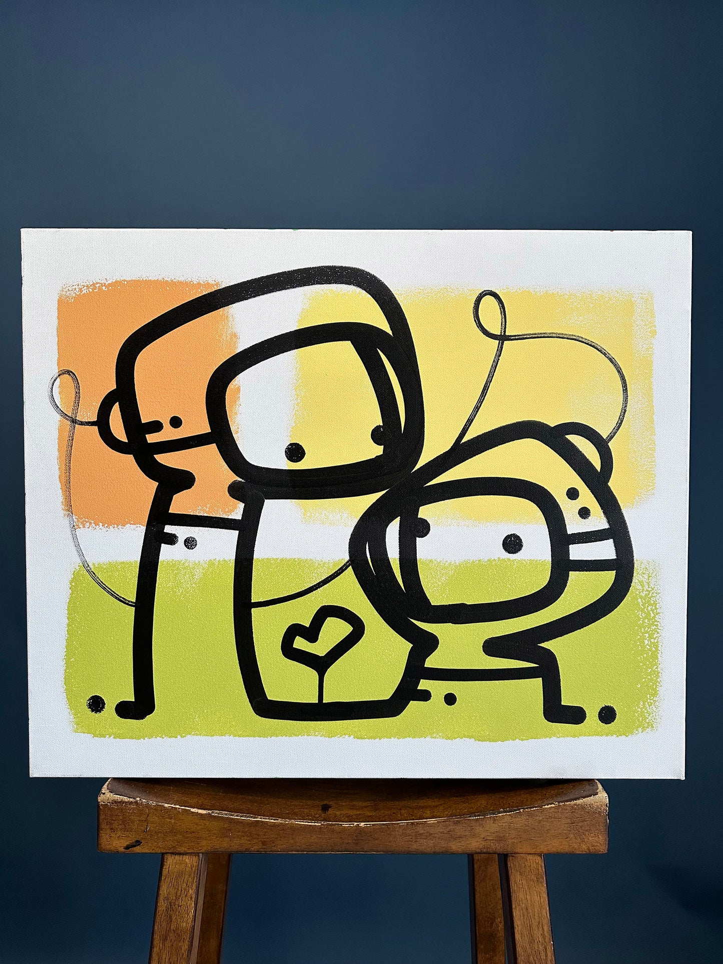 MY BROTHER STEVE - 20" x 24" Gallery Wrapped Canvas