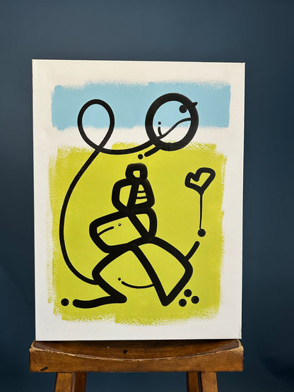 NEW DIRECTION - 18" x 24" - acrylic on Gallery Wrapped Canvas