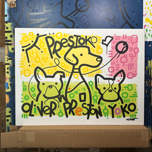 CUSTOMS on Gallery Wrapped CANVAS!