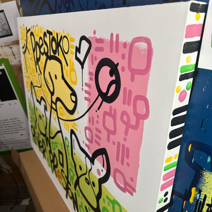 CUSTOMS on Gallery Wrapped CANVAS!