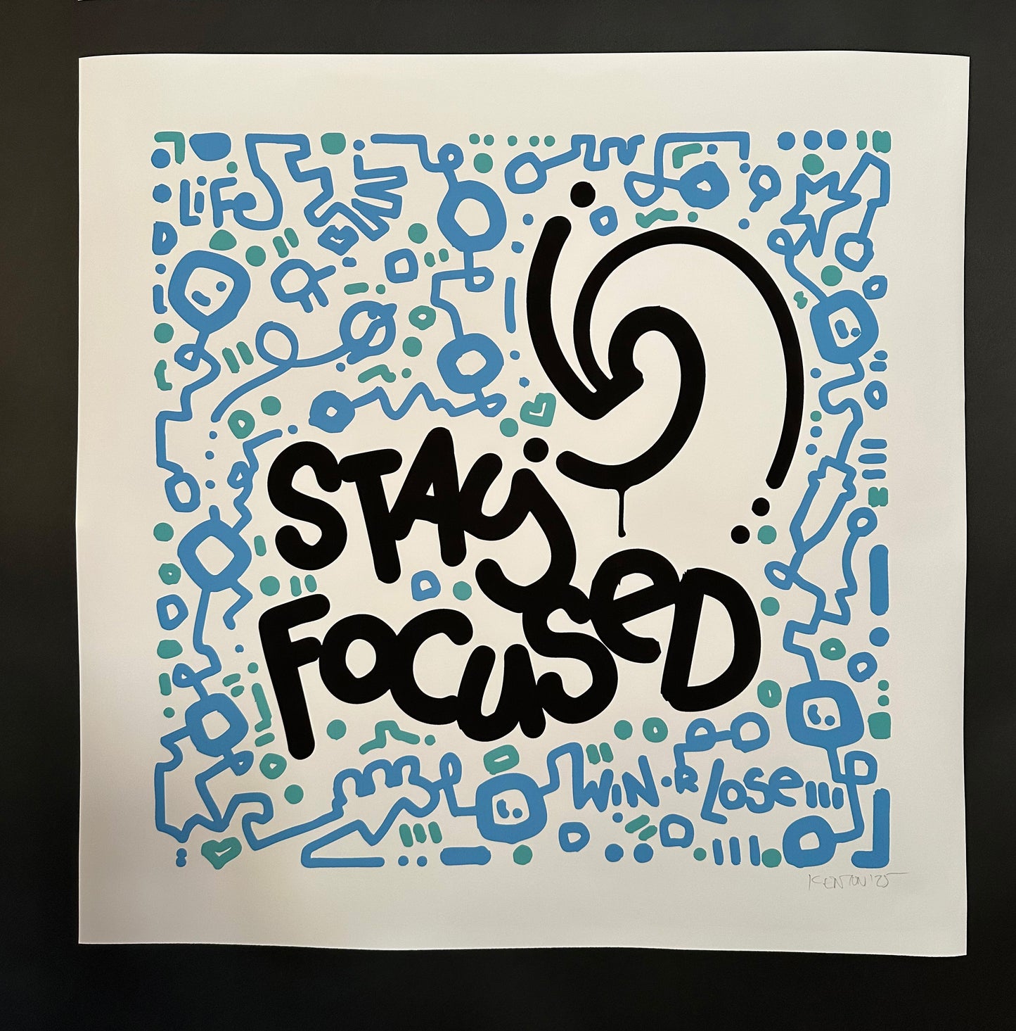 Series of Four / Motivational Print 20" x 20"