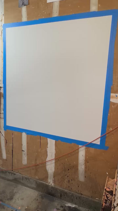 San Francisco by BIKE! - 54" x 54" Acrylic on unstretched canvas